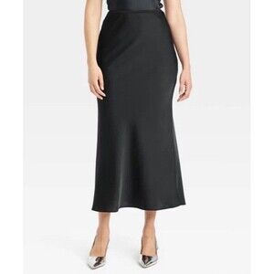 A New Day - Women's Maxi Slip A-Line Skirt - Size Large NWOT